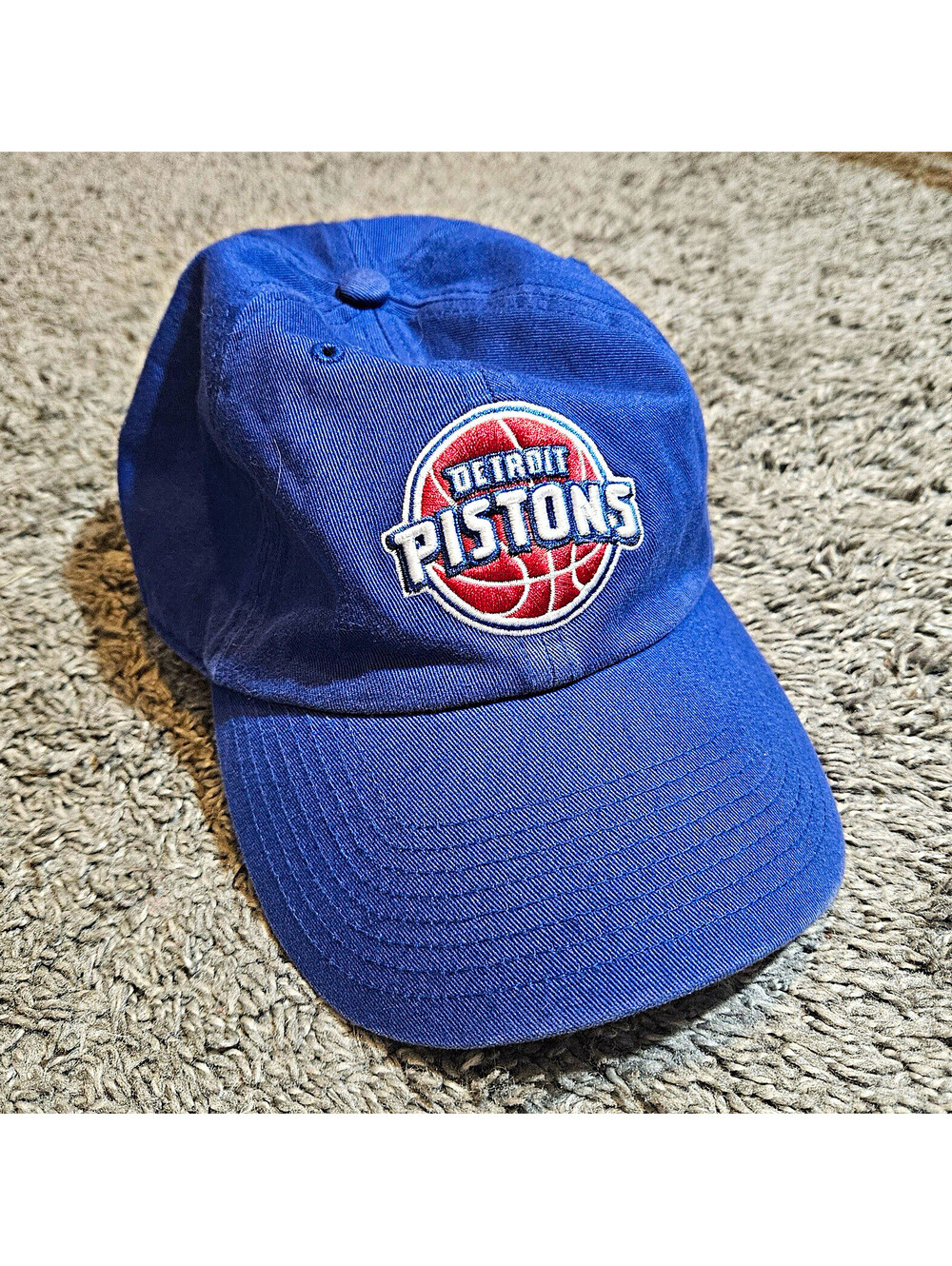 NWT 47’ Brand Clean Up Blue Detroit Pistons dad cap hat OSFA